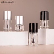 【AMSG】 Empty 5/8/10/15ml Nail Polish Bottle With Brush, Glass Blending Bottle, Touch-up Container Ho