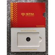 ✨ Sri Tanah Merah (STM) Gold Bar Card Holder + Paper Bag – Bundle For Sale ✨