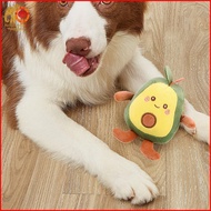 [RG1] Cute Cartoon Avocado Dog Squeaky Toys Creative Durable Fashion Avocado Dog Chewing Toys Pet Pu