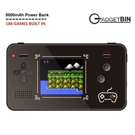 Y6 Powerbank 5000mAh Handheld Gameboy Game Console Built-in 188 Classic Games