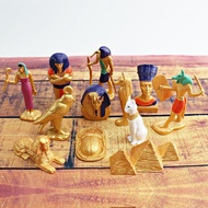[tlvcbd] 12 Pieces Ancient Egypt Toys Egyptian Statues Educational Figure Egyptian