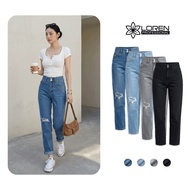 LOREN women's baggy jeans 2 buttons B51106