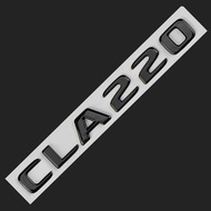 3d ABS Black CLA 220 Logo CLA220 Letters Sticker Car Trunk Emblem Badge For Mercedes CLA220 W117 C11