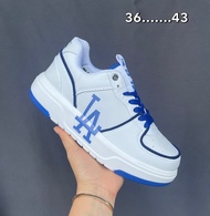MLB Liner NY LA รองเท้าผ้าใบ เข้าใหม่ ครบสี Sz.36-4 Eu พร้อมส่ง ส้นหนา ใส่สบาย มี 11 สี สไตล์เกาหลี 
