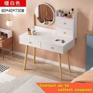 Ikea Dresser Bedroom Internet Celebrity LEDLight Mirror Makeup Table Modern Simple Storage Cabinet Integrated Dresser B8
