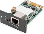 DIGITUS SNMP and Web Card - for DIGITUS OnLine UPS Systems DN-170xxx - Remote Access and Monitoring 