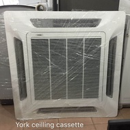 York Ceiling Cassette 2hp Aircond T004