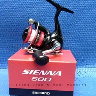 [New Ori] Reel Pancing Shimano Sienna Fg 500 1000 2500Hg C3000 4000