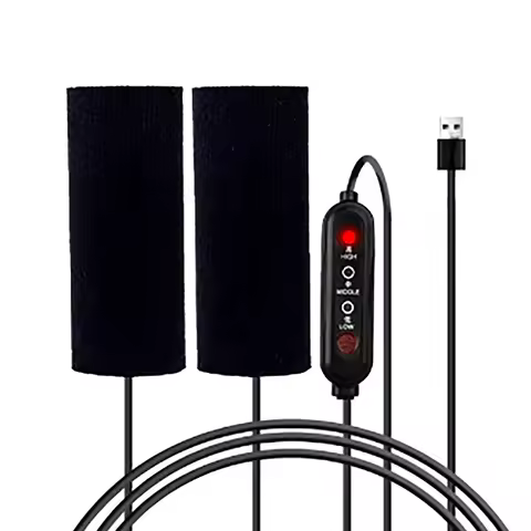 【Peace】5V 2A USB Electric Motorcycle Heated Handlebar Cover 3 Gear Warmer Heated Handgrips Handle Co