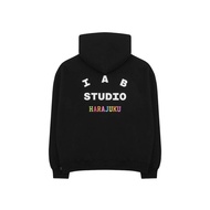Unisex IAB STUDIO Harajuku Street Wear Loose Autumn Winter Colorful Letter Printed Hooded Sweatshirt