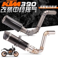 Factory Direct Sales duke200 duke390RC390 Exhaust Middle Section Titanium Alloy Full Section Modifie