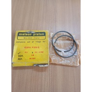 Ring piston ring shecker piston ring vespa spartan 200cc 3M nos original Italy