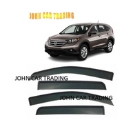 Honda Crv 2012 2013 2014 2015 2016 4" Window Door Visor H.C-RV Air Press Wind Visor CR-V Door Visor 