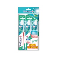 SYSTEMA Super Value Pack Fullhead Toothbrush 3s