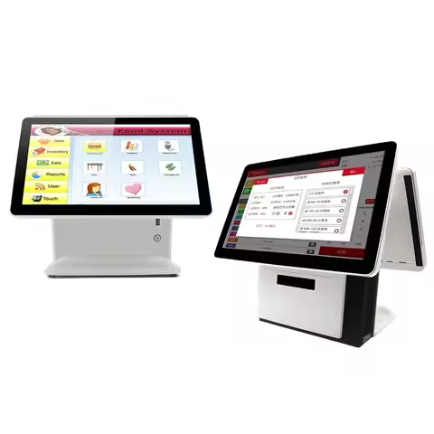 Cash Register Machine Pos System Touch Screen Terminal Square Cloud Pos System For Petrol Station