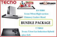 TECNO HOOD AND HOB FOR BUNDLE PACKAGE ( KA 9980 &amp; T 788GI ) / FREE EXPRESS DELIVERY