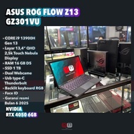 Asus Rog Flow Z13-GZ301VU Nvidia RTX4050 6GB Core i9-13900H Ram 16GB D5 Ssd 1TB Layar 13,4inch Qhd 2,5k Touch Nebula