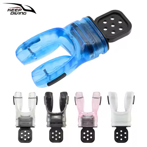 1 PCS Fabricable Thermoplastic Mouthpiece Snorkeling Gear For Adult Second Stage Regulator Diving Su