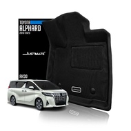 JUSTMATE TOYOTA พรมปูพื้นรถยนต์ ALPHARD AH30 2015 - 2023