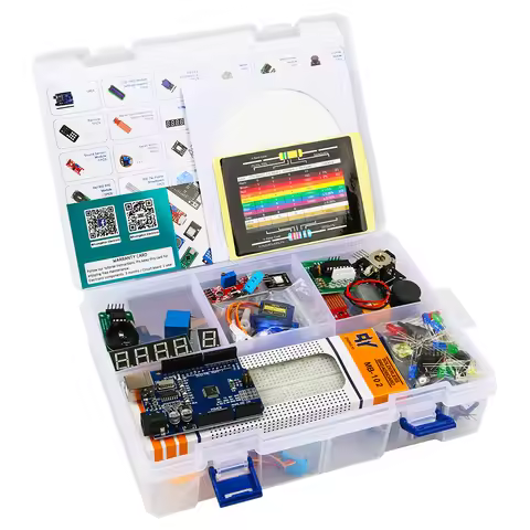 KUONGSHUN STEM Complete Starter Kit For Arduino UNO R3 Starter Kit Electronics Projects Support Prog