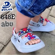 Gos DULUX 648E CIT CIT SPID3R & 640E B4TMAN boys' waterproof rubber sandals, trendy, soft 21-25