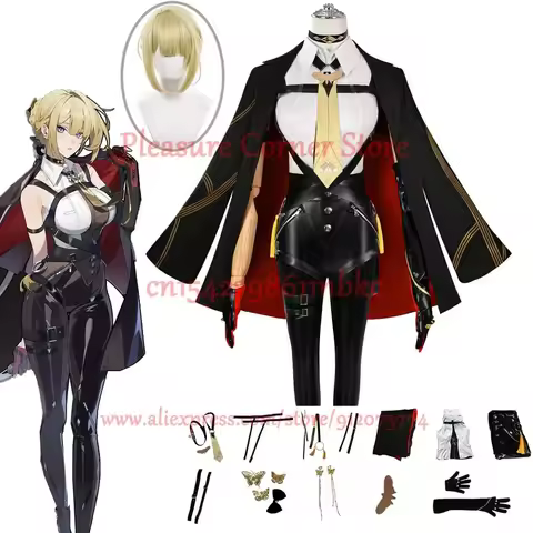 IN STOCK Game Zenless Zone Zero Evelyn Chevalier Cosplay Costume Full Set Uniform Outfis Evelyn Cosp