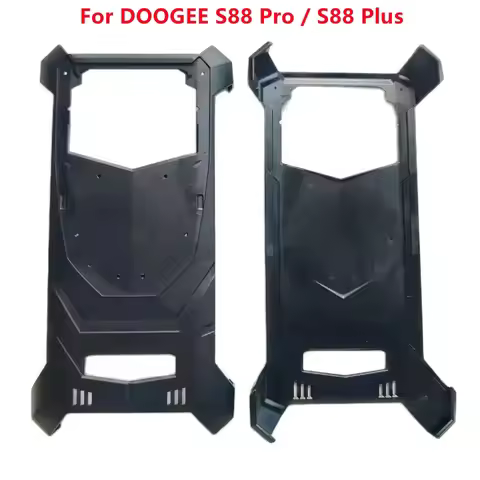 Official Original Luxury Shockproof Black Phone Case For DOOGEE S88 Pro S88 Plus Bumper Hard Back Co