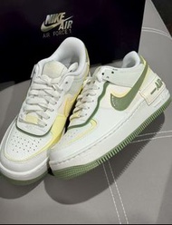 Nike Air Force 1 LOW 板鞋 白綠色