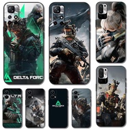 【D15】Delta Force for Redmi K20 K40 K60 K70 Pro K50 Gaming A3 A3X TPU Soft Black Silicone Case