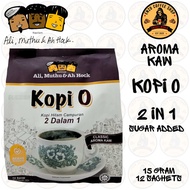 Ali Muthu Ah Hock - Aroma Kaw White Cofffe & Kopi O - Instant Coffeemix Drink - Pack & Trial sachets