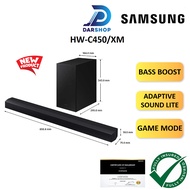 2024 NEW Samsung C450 2.1ch Soundbar with Wireless Subwoofer Speker Bluetooth HW-C450 HW-C450/XM Rep
