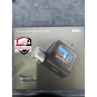 70mai A510 Front&Rear SET 1944P Car Recorder with GPS ADAS[Add-On 4G Hardwire Kits]