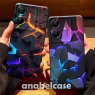 Softcase Realme NOTE 60X 2025 / NOTE 60 2024. LATEST. Dark Wallpaper Abstract Motif - Abstak Case - 