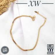 Yaxiya Milano Chain Anklet Gk02003 Anklet for Woman