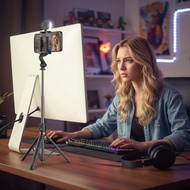 HP 170cm Bluetooth LED Tripod Selfie Stick | Tripod Long Foldinghp + Remote