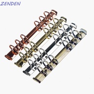 ZENDEN​ Spiral Rings Binder Clip with Screw Diary A5 A6 A7 Colorful File Folder Refillable