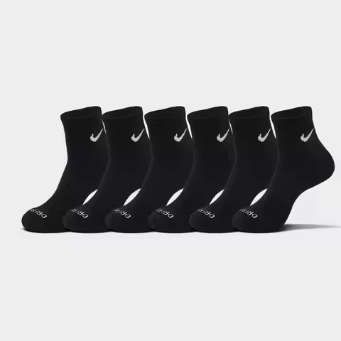 Nike | Nike Everyday Plus Cushioned 6-Pack Quarter Training Socks