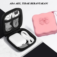 Cartoon Headset Data Bag Cable Handphone Powerbank Room Multifunction Bag Charger