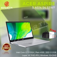 Laptop Acer Aspire 5 A514-54-33WF Core i3-1115G4 Ram 4GB SSD 512GB