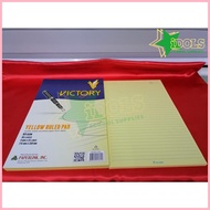 웃 ● Victory Yellow Pad paper per pad