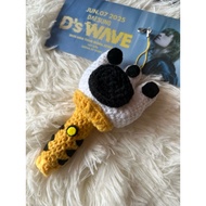 Daesung Pawbong Daebong mini lightstick keychain keyring
