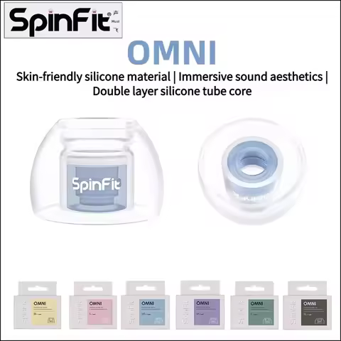 Spinfit OMNI Eartips For True Wireless TWS Earbuds AZ80 XM4 CP360 Upgraded Buds2pro PI7 Silicone Ear