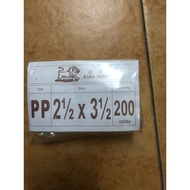 2.5 x 3.5 PP Plastic Bag/Plastik Beg PP Bungkus Kilat 200g
