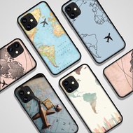 Casing for OPPO R11s Plus R15 R17 R7 R7s R9 pro r7t Case Cover A1 Airplane map