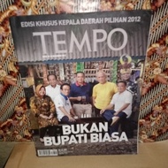 MAJALAH TEMPO EDISI KHUSUS 2012