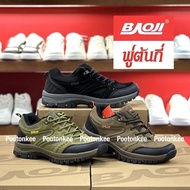 Baoji BJM 607 รองเท้าผ้าใบบาโอจิ รองเท้าผ้าใบผู้ชาย รองเท้าเดินป่า Trail ผูกเชือก ไซส์ 41-45 ของแท้ 