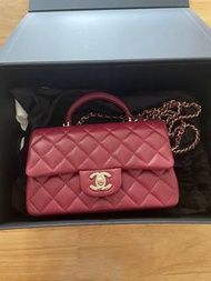 Chanel  mini flap with handel