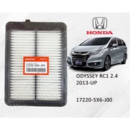 Air Filter Honda Odyssey 2.4 RC 1 (2014-2019) Fifth generation PENAPIS UDARA 17220-5X6-J00 17220-5X6