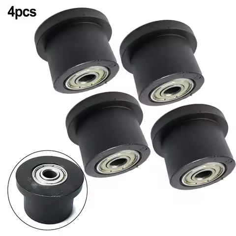 4 Pcs Rowing Machine Seats Pulley 27x41mm 8mm Plastic Seat Cushion Roller For Fitness Rower Seat Rol