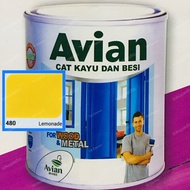 AVIAN KUNING 480 1KG CAT BESI DAN KAYU MENGKILAT